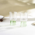 Lot de 2 verres - 35 cl - Vert