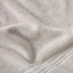 Serviette de bain en coton naturel - 650 g/m² - 50 x 100 cm - Naturel