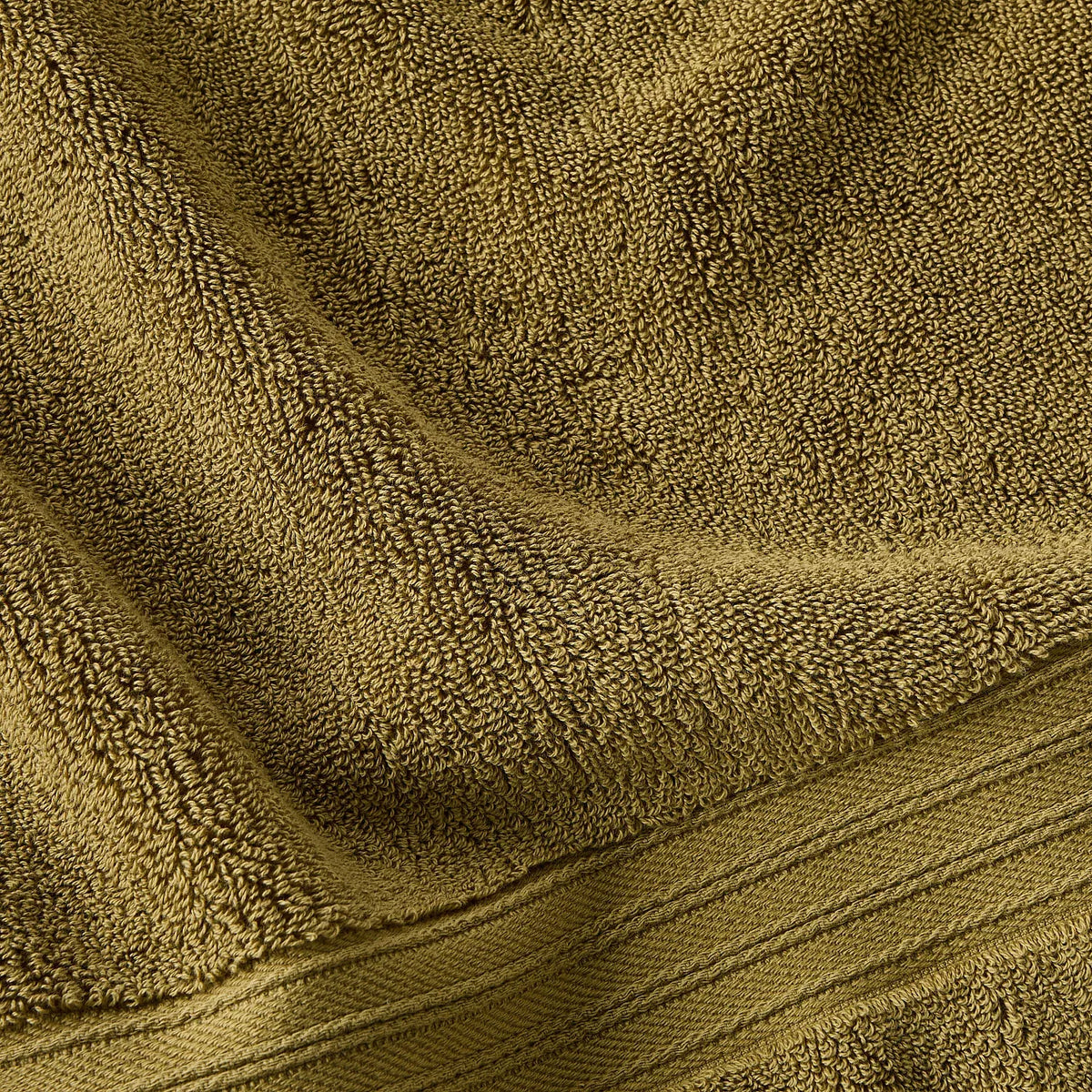 Serviette de bain en coton naturel - 650 g/m² - 50 x 100 cm - Bronze