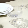Lot de 6 coupes à glace en verre cristallin - 28 cl - Transparent