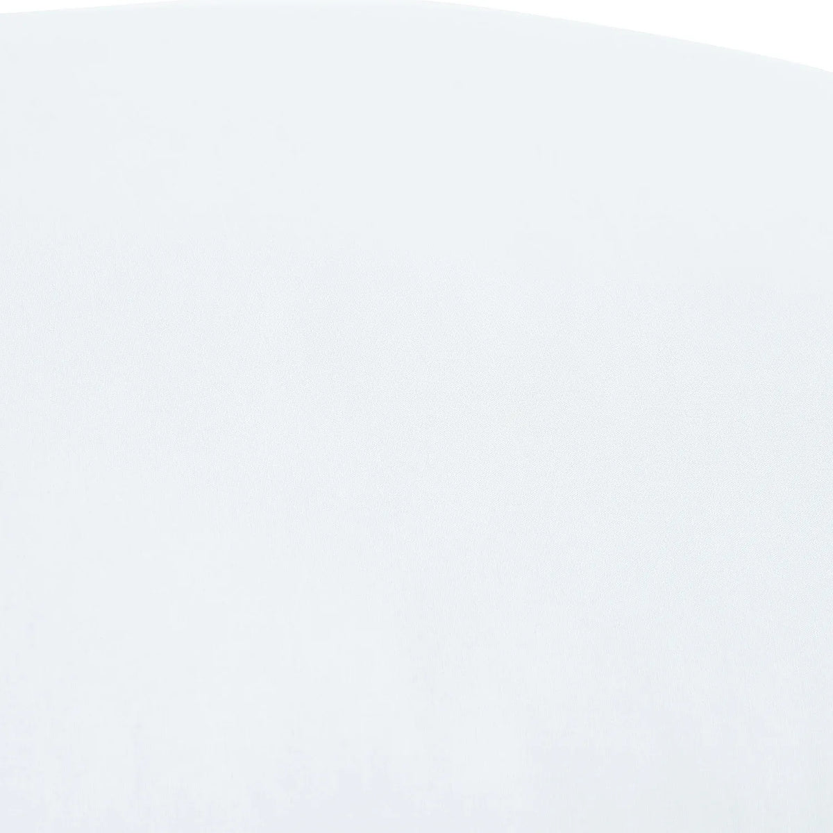 Taie d'oreiller en percale de coton - 65 x 65 cm - Blanc
