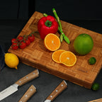 Planche à découper en bambou - 36 x 25 x 4 cm