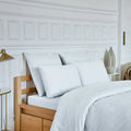 Taie d'oreiller en percale de coton - 50 x 70 cm - Blanc