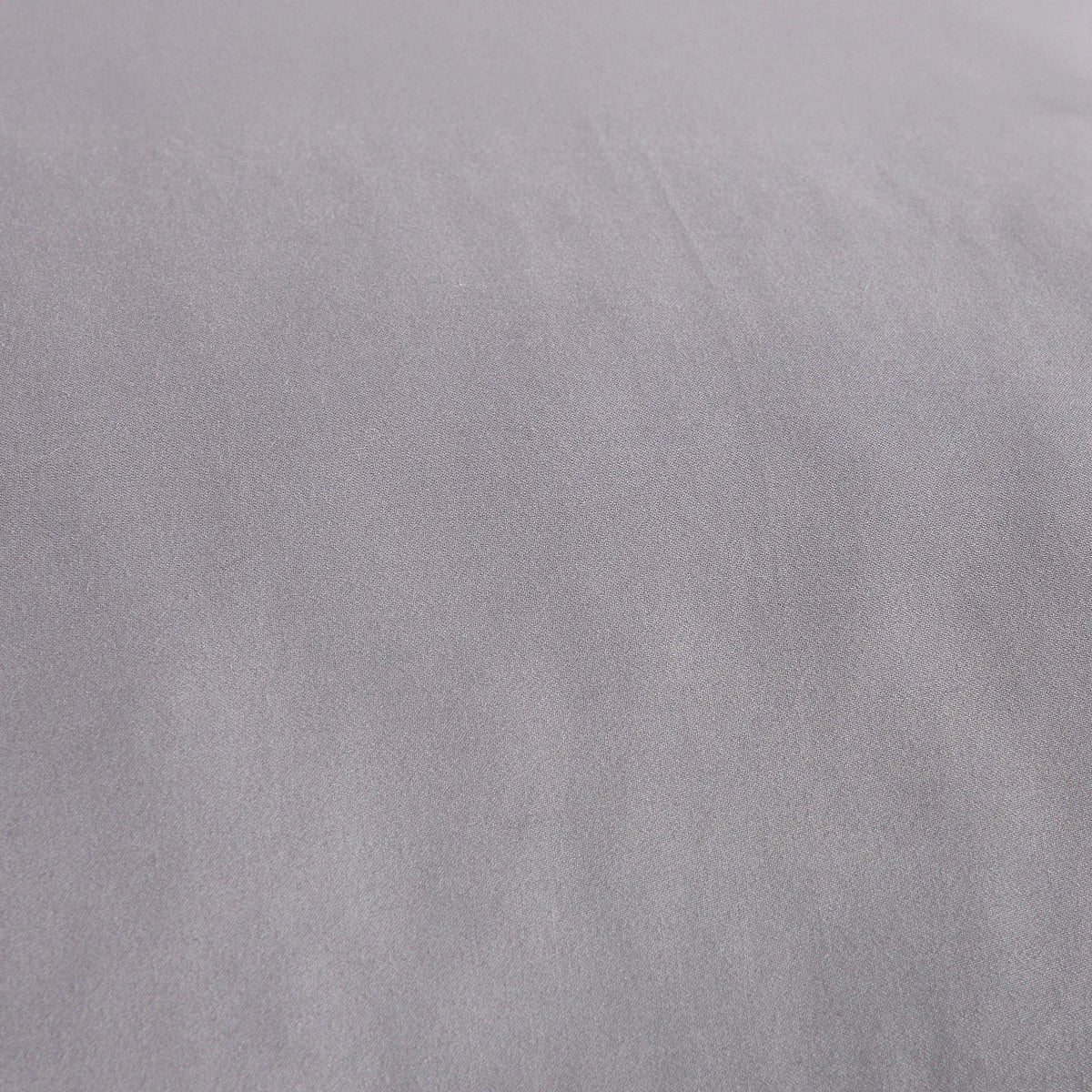 Housse de couette en satin de coton - 240 x 220 cm - Gris argenté