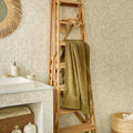 Serviette de bain en coton naturel - 650 g/m² - 50 x 100 cm - Bronze